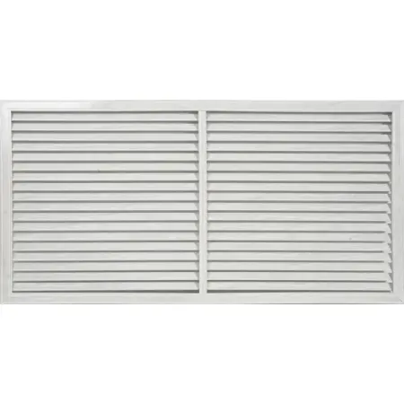 Решётка декоративная 60x120 см цвет ясень серый
