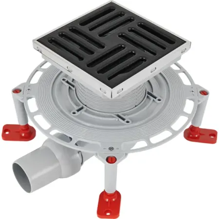 Трап для душа Ани Пласт комбинированный затвор 150x150 мм чугун THZ5616