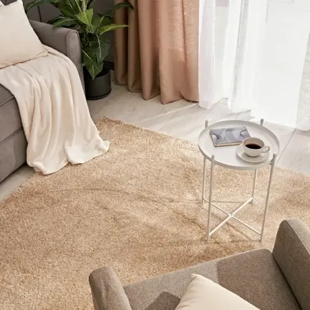 Ковер Kreaforta Shaggy Bosfor 200x300 см полипропилен цвет бежевый