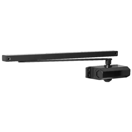 Доводчик дверной Ajax DCTR40-100 Slide 100 кг алюминий цвет черный