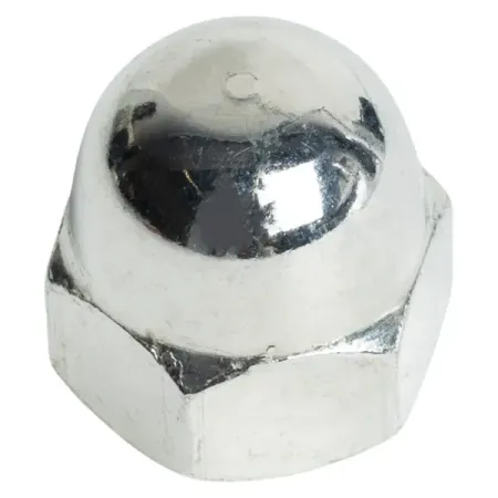 Гайка колпачковая М14 DIN 1587 сталь оцинкованная на вес