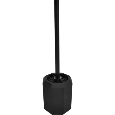 Ёршик для унитаза Swensa Grid цвет черный