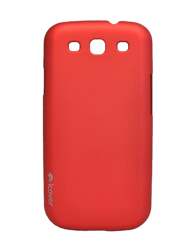 Чехол для Galaxy S III iCover Rubber red