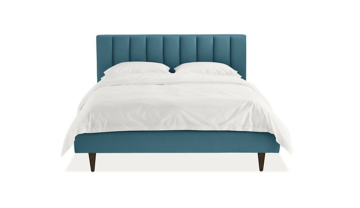 Мягкая кровать houston 160*200 (myfurnish) бирюзовый 176x120x212 см.