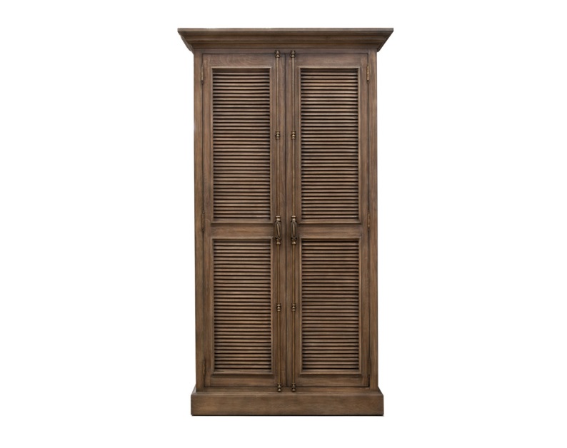 Шкаф concorde cabinet (gramercy) коричневый 116x210x69 см.