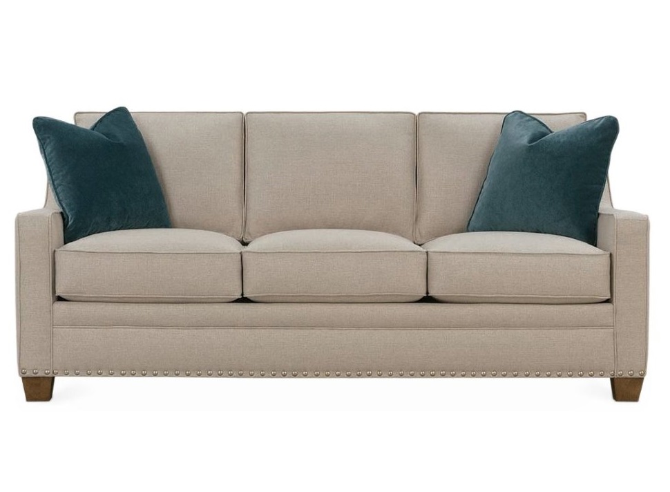 Трехместные диваны  The Furnish Трехместный диван gustaf (icon designe) белый 195x89x94 см.