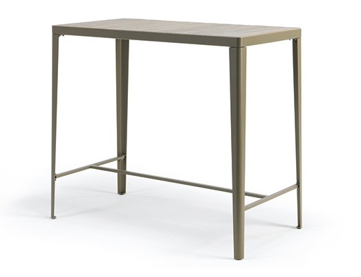 Барные столы Барный стол laren (ethimo) серый 120x105x60 см.