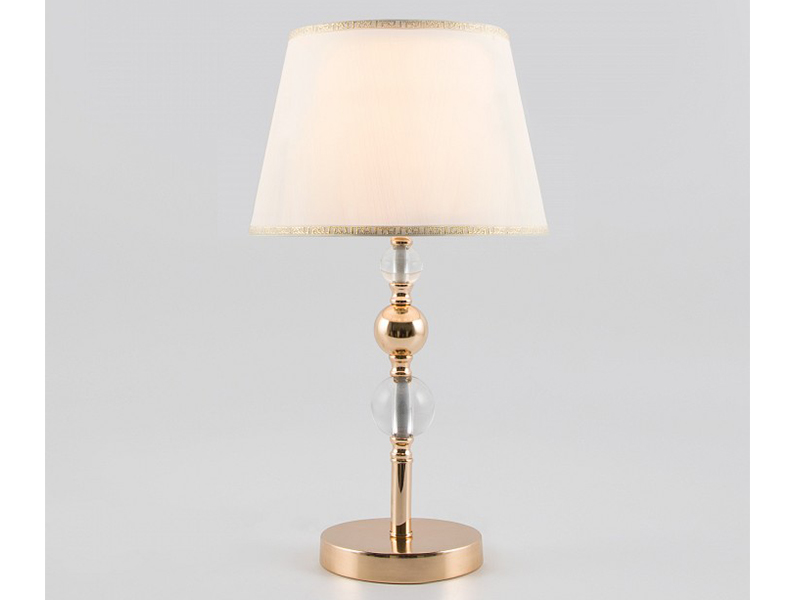 Настольная лампа sortino (eurosvet) золотой 52 см.