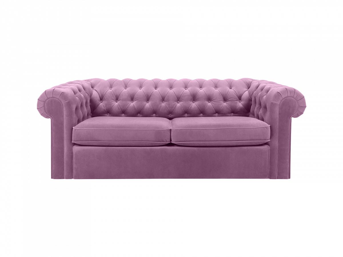 Трехместные диваны  The Furnish Диван chesterfield (ogogo) фиолетовый 208x73x105 см.