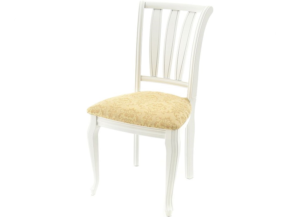Обеденные стулья  The Furnish Стул кабриоль (аврора) белый 45x91x53 см.