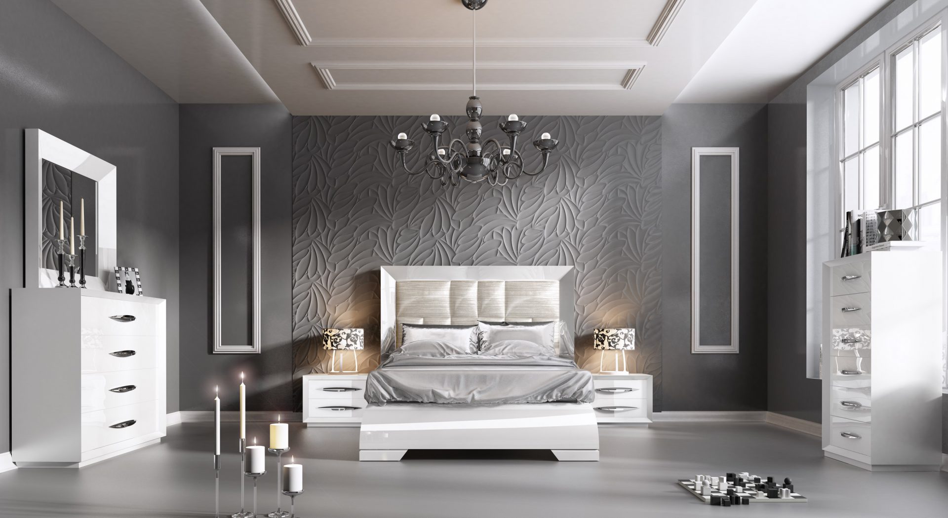 Кровати с мягким изголовьем  The Furnish Кровать franco carmen (franco furniture) белый 210.0x140.0x218.0 см.