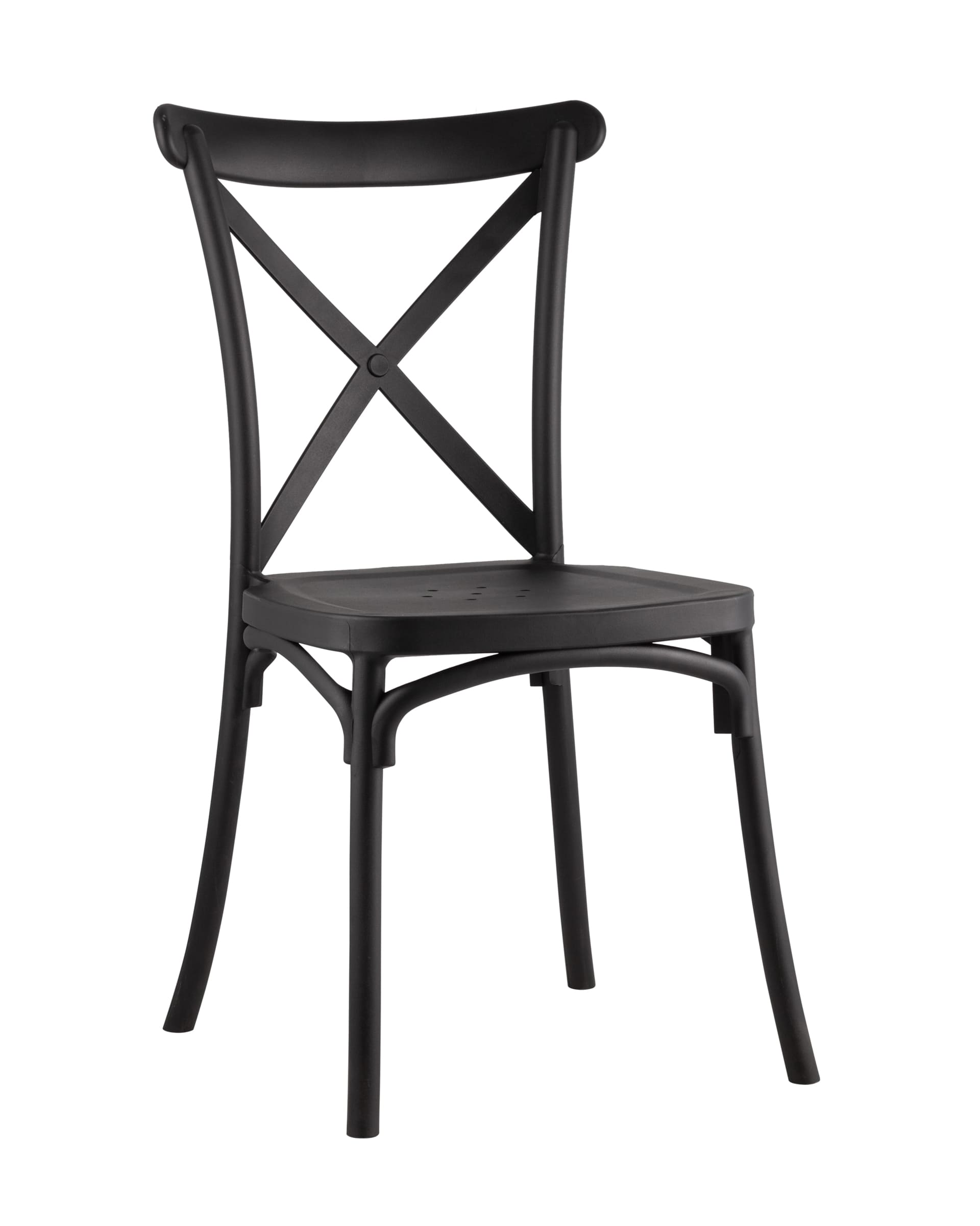Обеденные стулья Стул кроссбэк (stoolgroup) черный 43x89x52 см.