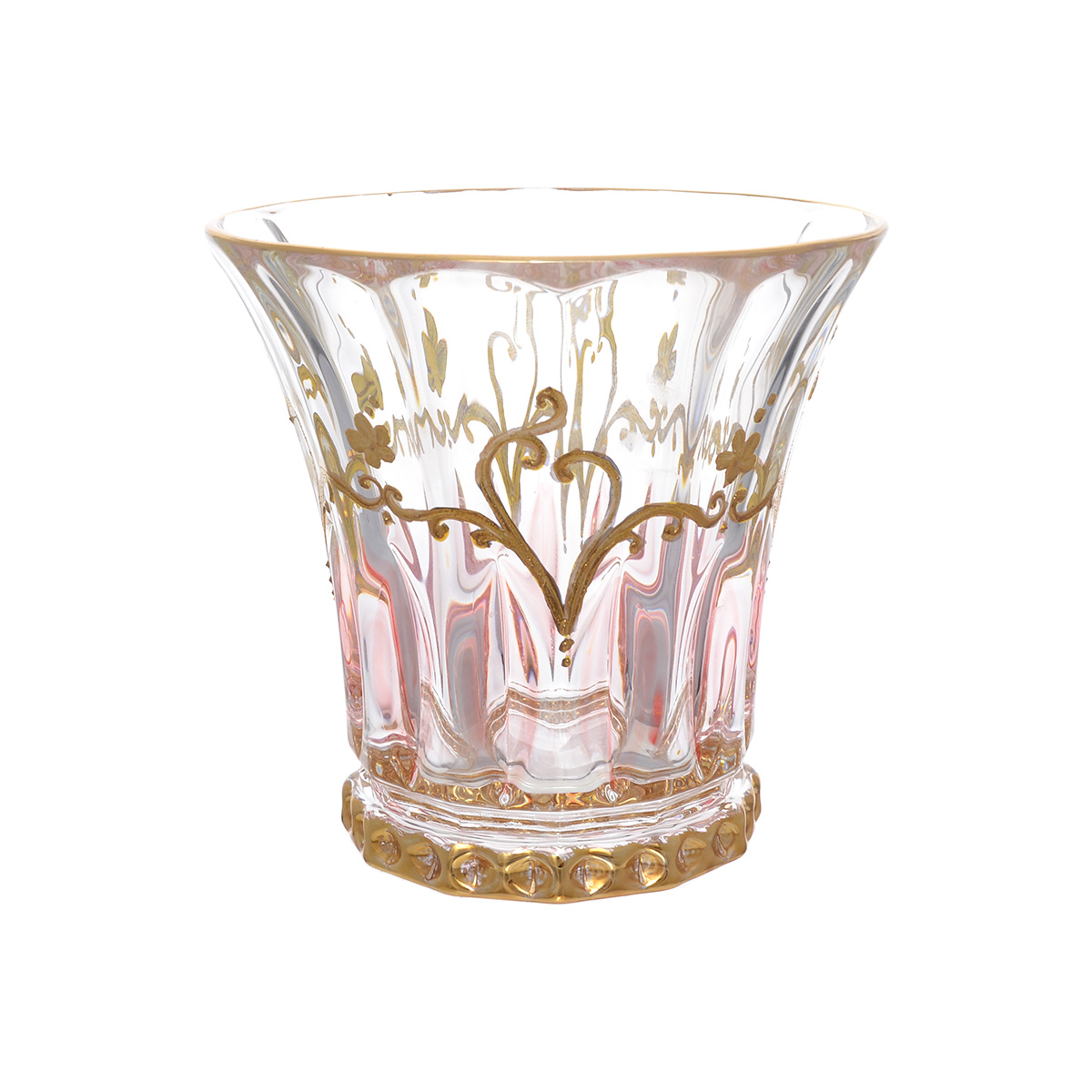 Бокалы Набор стаканов для виски wellington evpas pink (star crystal) прозрачный 10 см.