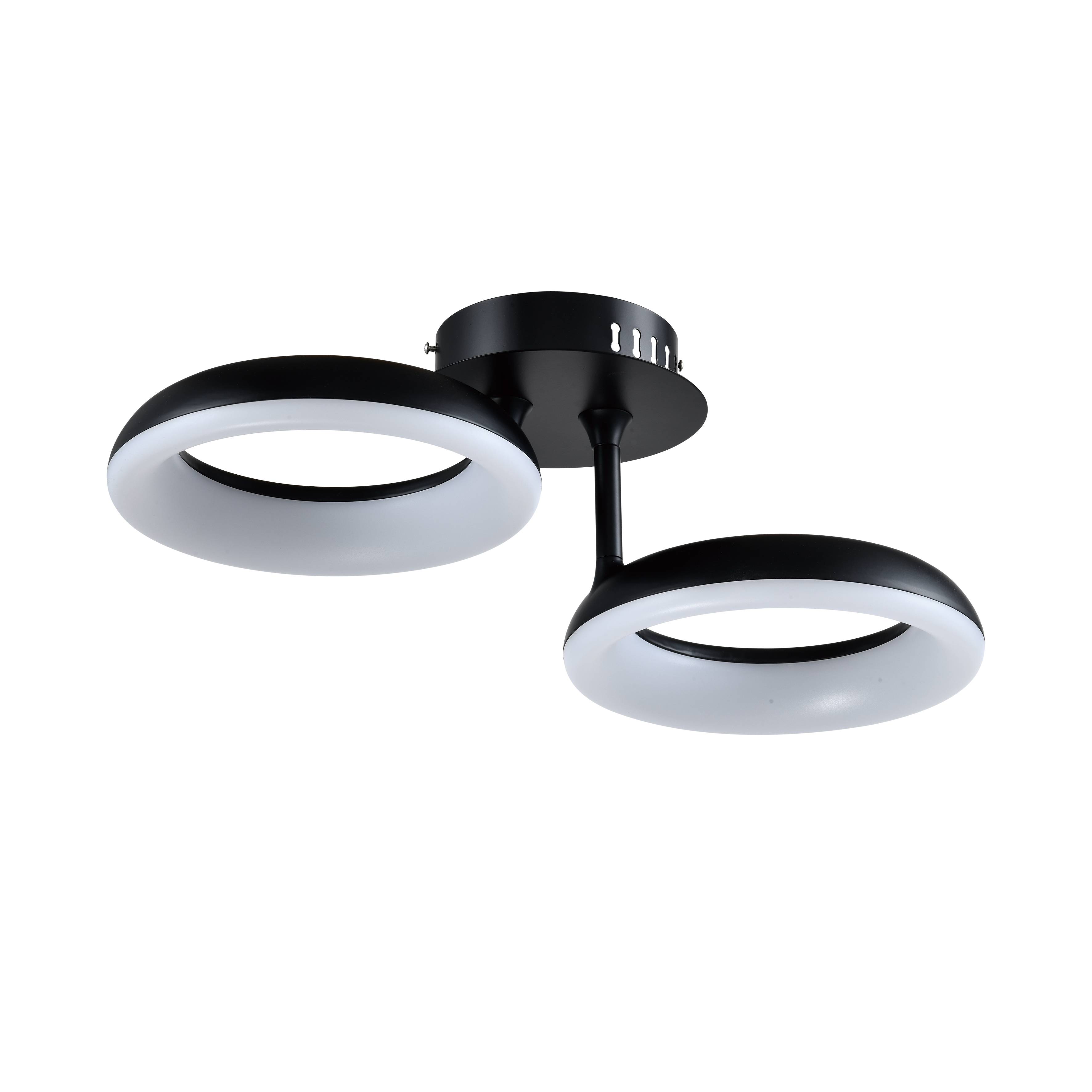 Споты Светодиодный потолочный светильник smooth черный (moderli) черный 54x11x25 см.