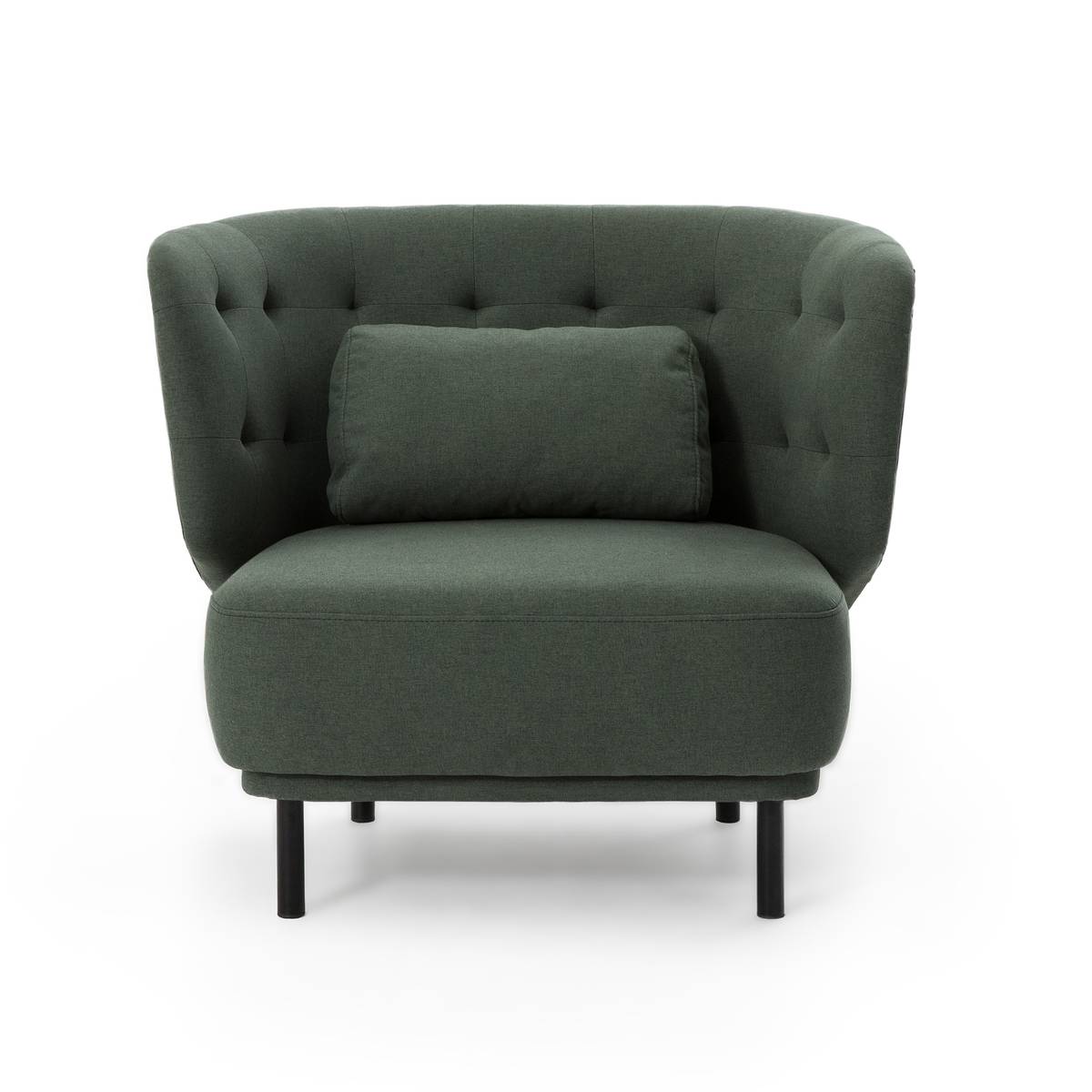 Кресло touco (laredoute) зеленый 94x80x91 см.