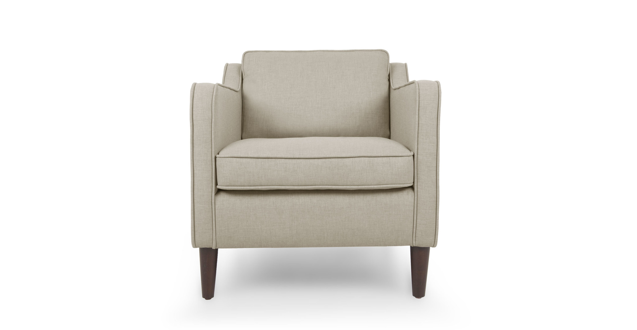 Кресло грейс gray (vysotkahome) бежевый 75x81x89 см.