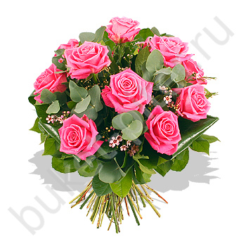 Розовые розы  Букет СПБ Букет с розами розовыми