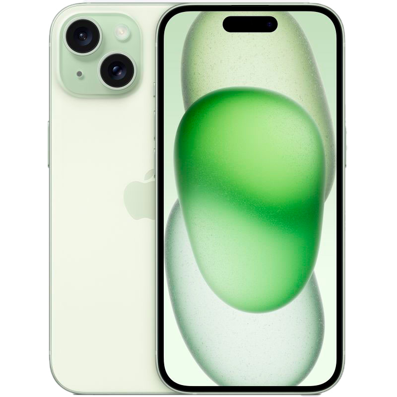 Apple iPhone 15 nano SIM+eSIM 256GB, зеленый