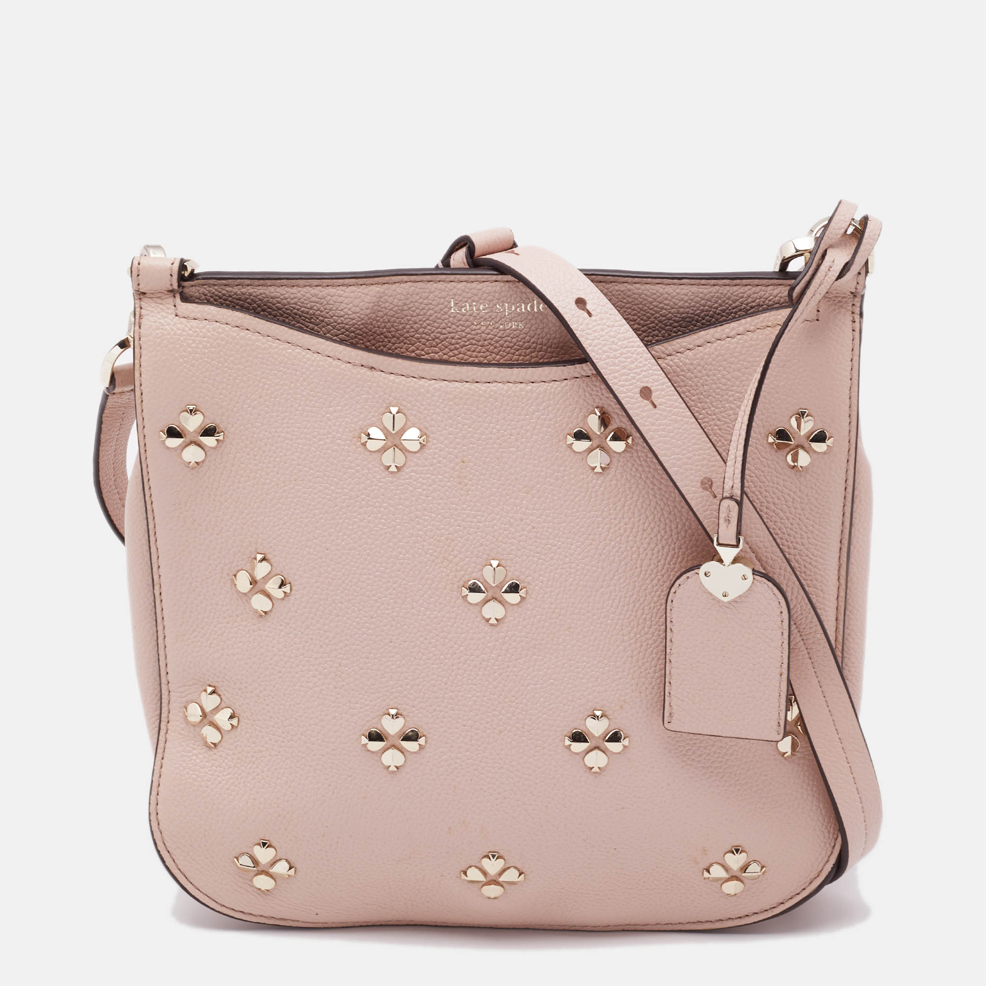 Kate Spade Blush Pink Leather Margaux Crossbody Bag