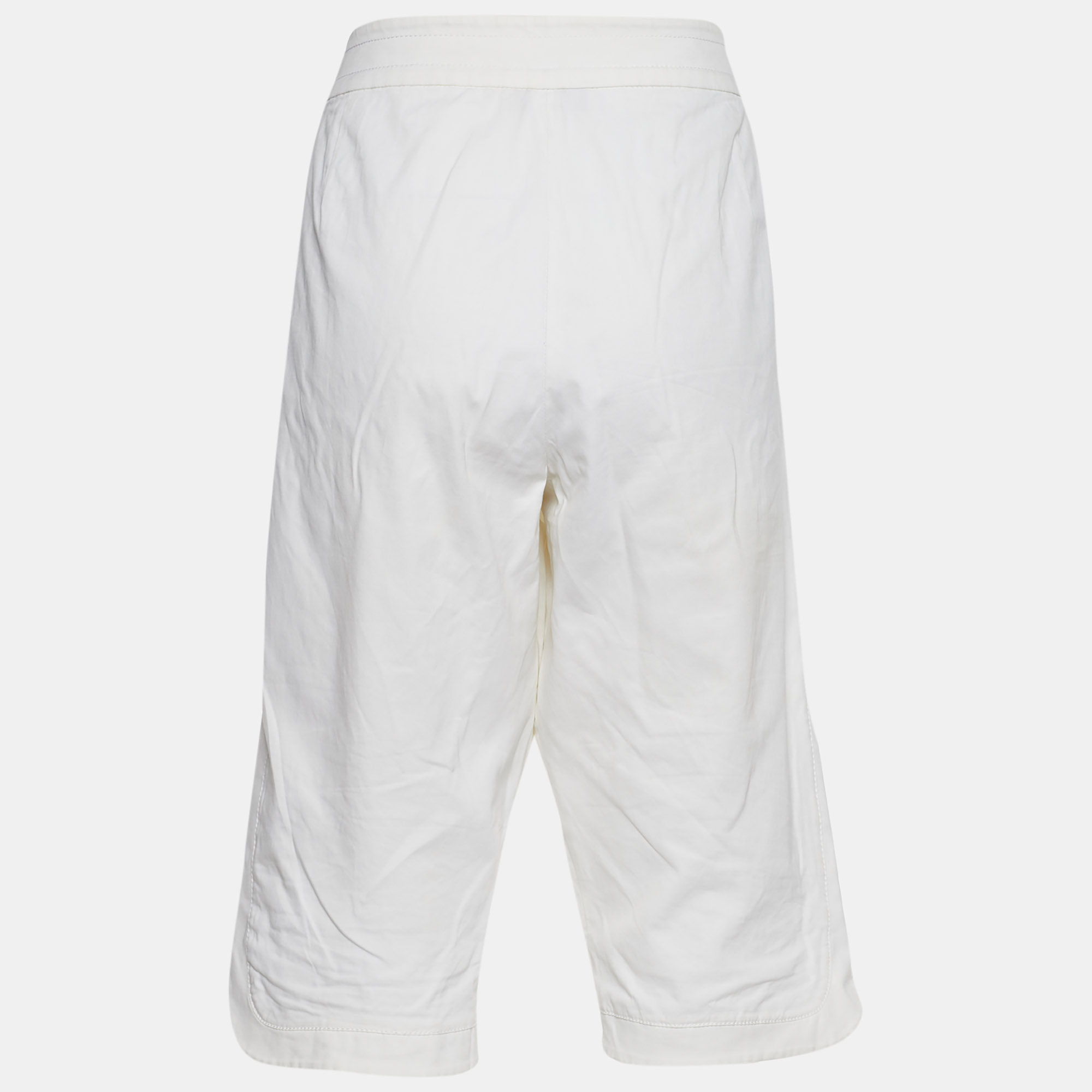   The Luxury Closet Kenzo Ivory Cotton Long Shorts L