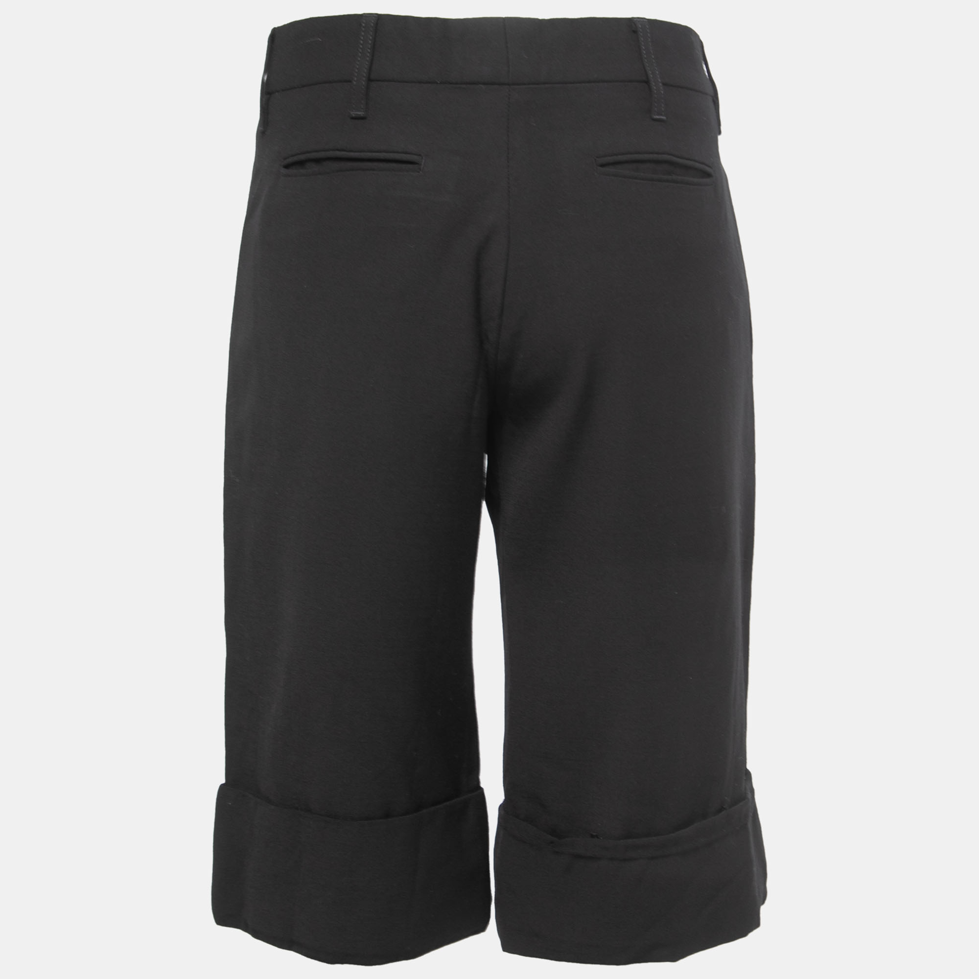   The Luxury Closet Marni Black Wool Bermuda Shorts M