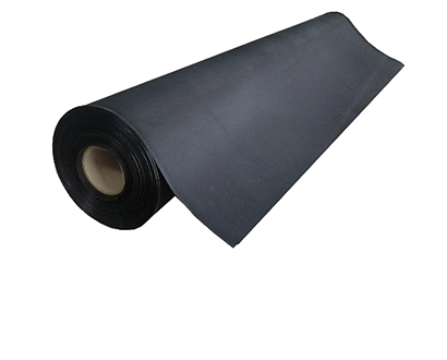 Рулонная гидроизоляция Геомембрана ПНД (HDPE) 1 мм (размер рулона 5х50 м).