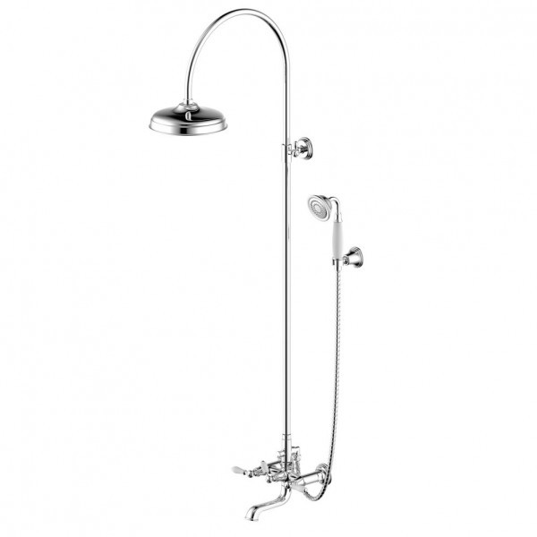 Душевая стойка Bravat Art F65193CP-A2-RUS со смесителем