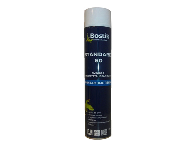 Bostik Standart 60, 750 мл, Пена монтажная
