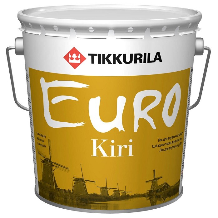   ГдеМатериал Лак паркетный Tikkurila Euro Kiri EP полуматовый 2.7 л