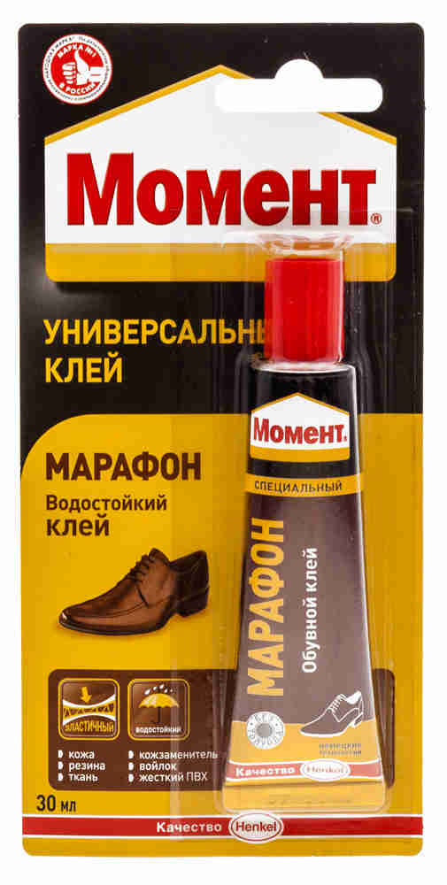 Универсальные клеи  ГдеМатериал Момент Марафон, 30 мл, Бытовой клей