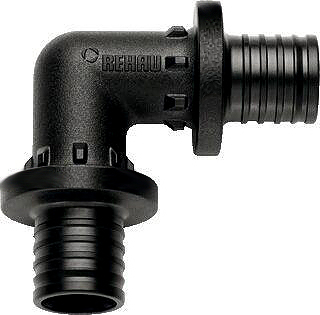 Rehau Rautitan PX, 25 мм Угольник пластиковый (угол 90°)