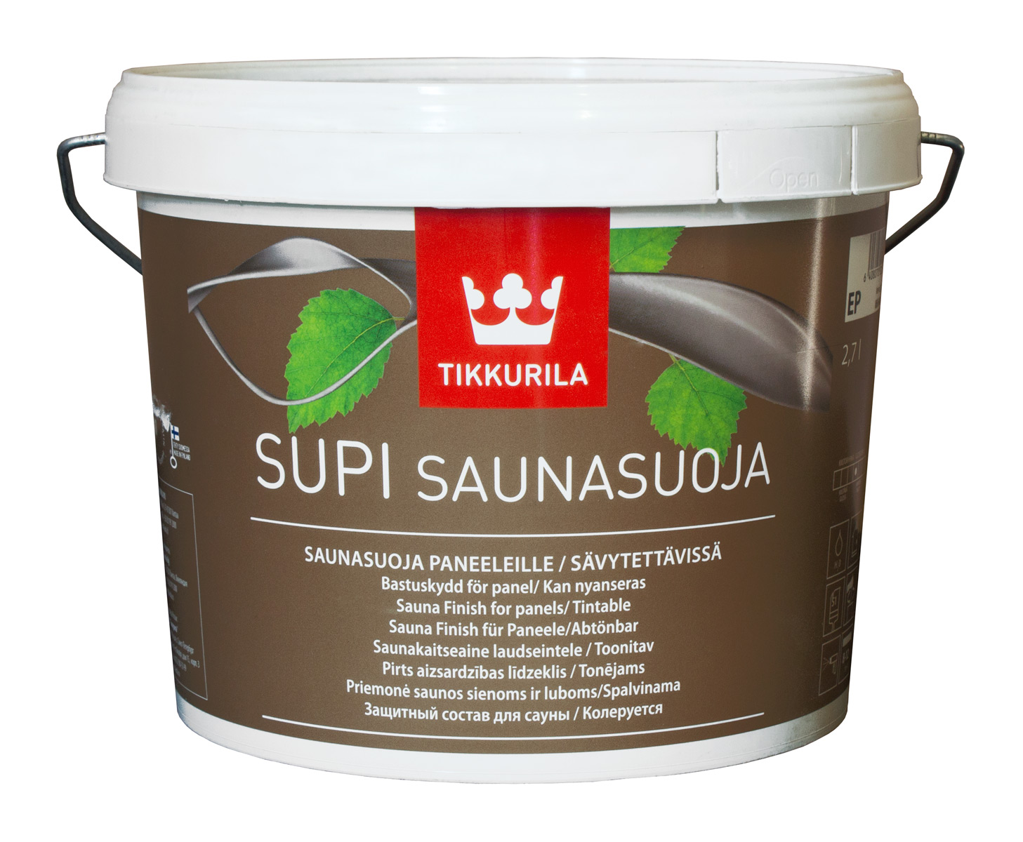  ГдеМатериал Tikkurila Supi Saunasuoja, 9 л, Лак для дерева