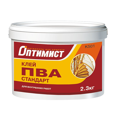   ГдеМатериал Оптимист Стандарт, 2.3 кг, Клей ПВА