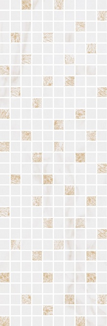 Декор для плитки Kerama Marazzi Астория MM12112 мозаичный белый 25х75 см
