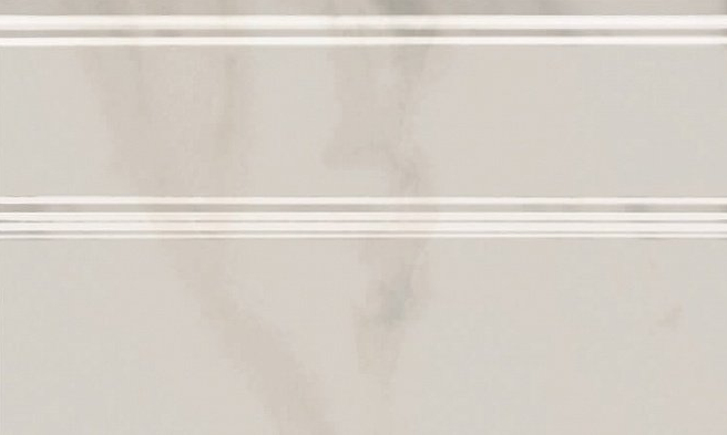 Kerama Marazzi Гран Пале FMB009 15х25 см, плинтус (белый)