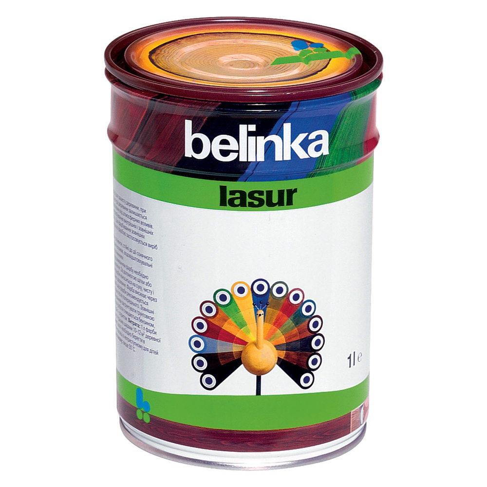 Belinka Lasur №12, 1 л, Пропитка деревозащитная