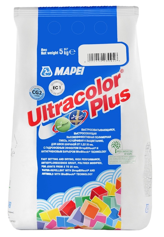 Mapei Ultracolor Plus 100, 5 кг, Затирка