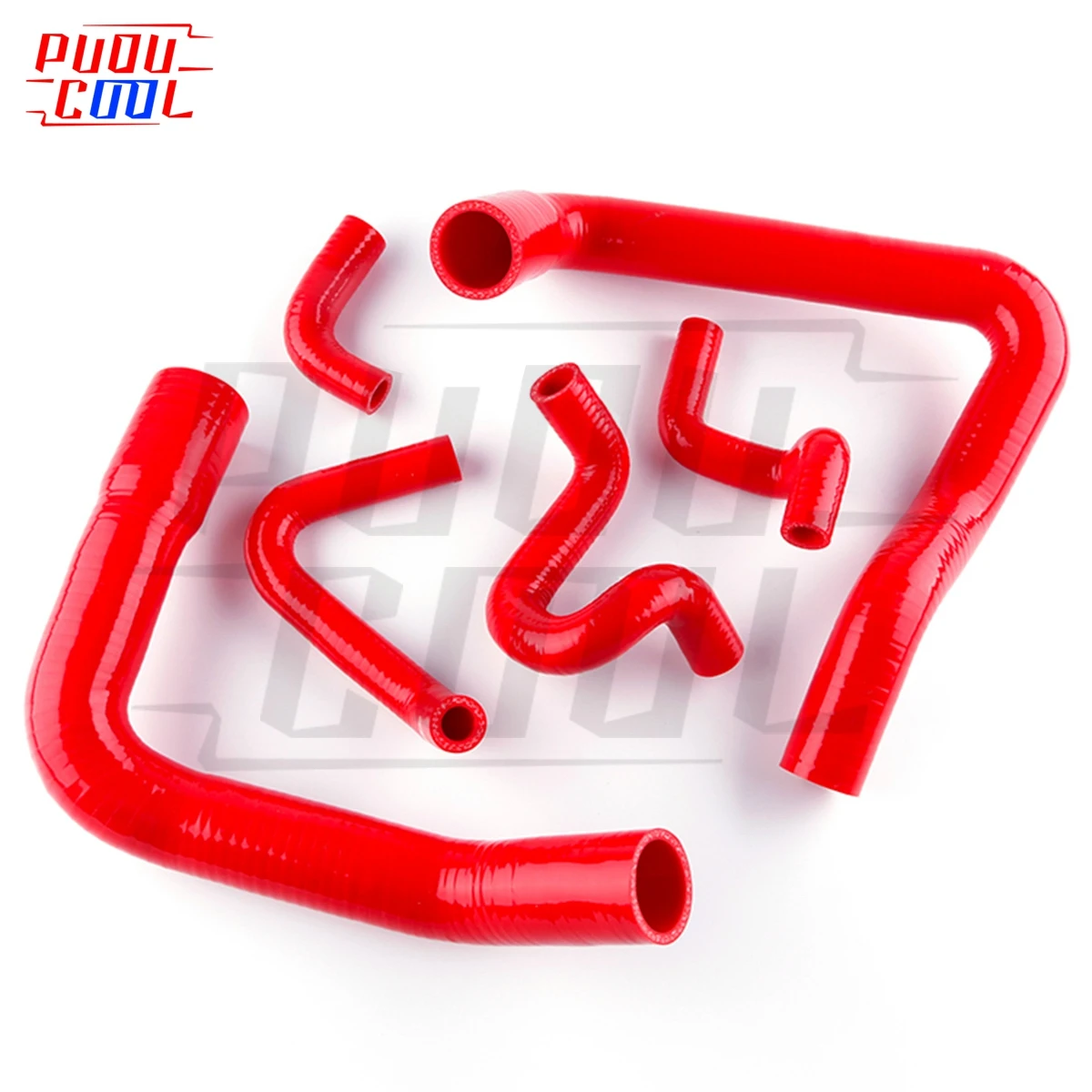 Radiator Silicone Hose For FORD MUSTANG GT / Cobra V8 5.0L 1986-1993 High Quality Coolant Pipe Tube Kit 6Pcs