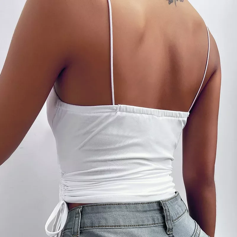 Women Thin Wild Solid Camis Vest Women Tank Tops Female 2021 Summer New Sexy Strap Basic Tops Slim Sleeveless Camisole