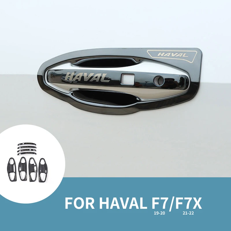 For Haval F7/F7X 19-20/21-22 Car Door Sticker Scratches Resistant Cover Cars Doors Scratch Door Handle Stickers