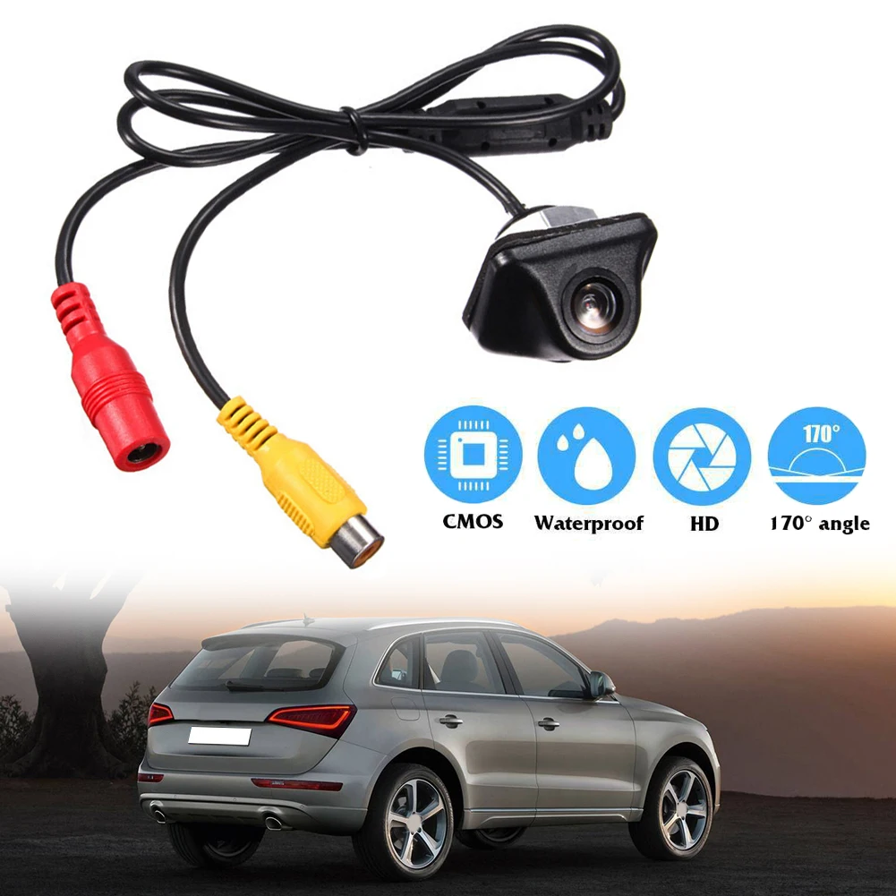 Rear View Camera Reversing Camera 170 Degree Wide Angle 1pcs Waterproof Night Vision Support NTSC Video Format