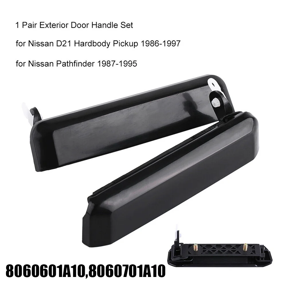 Exterior Side Door Handle Car 1 Set Of 2 8060601A10 Door Handle Exterior Accessories Replacements  100% Brand New