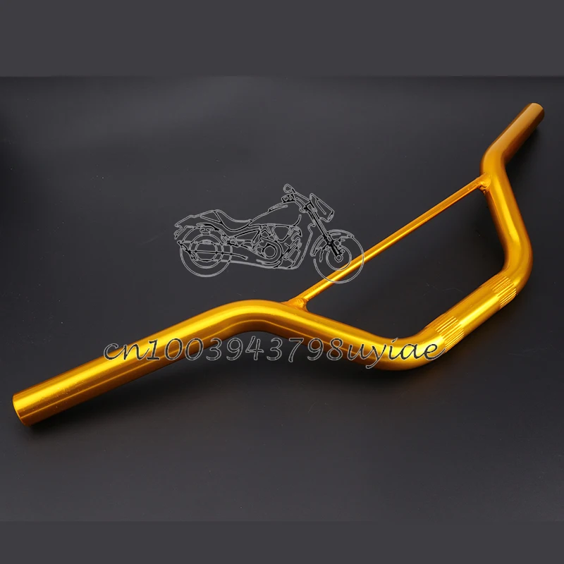 Aluminum 22mm Handlebar for dirt pit bike 7/8 inch Handle bar motocross Mini Dirt Pit Bike Small Apollo 47cc 49cc 50cc 6 colors