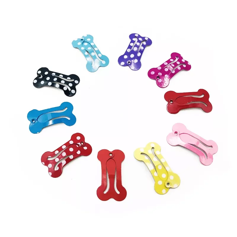 10pcs/lot Start Pet Dog Hairpin About 2cm Small Puppy Cat Hair Clips Pet Hair Accessories Dog Hair Grooming