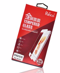   AppleAvenue Защитное стекло Rinco (3D) Screen для Apple iPhone 6 Plus/6S Plus антибликовое цветное черное