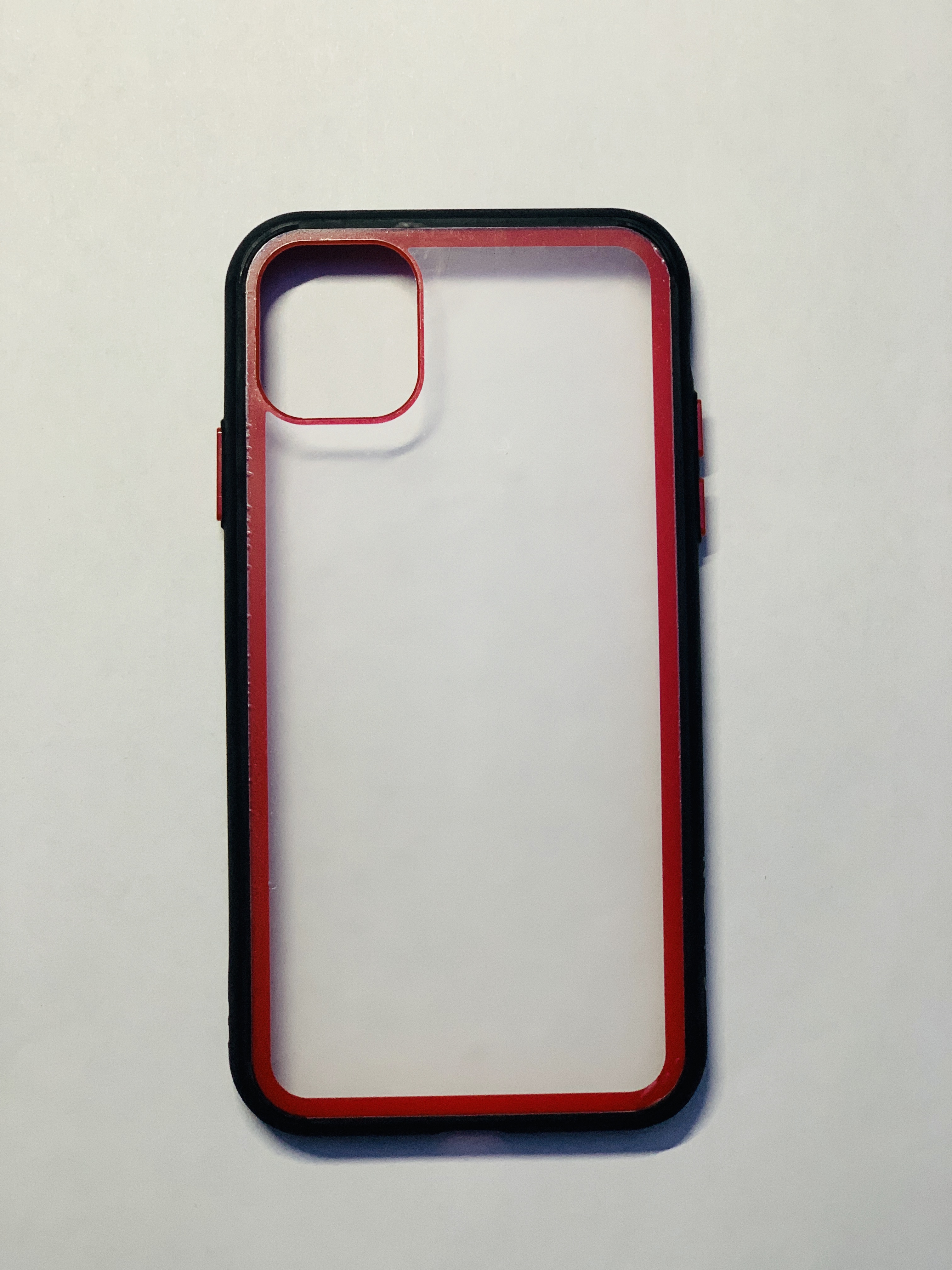 для iPhone 11 Чехол-накладка FaisON Modish Series для Apple iPhone 11 пластик/силиконовые края (черный)
