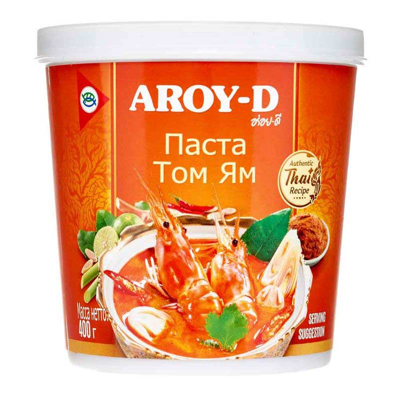 Паста для супа Том Ям (tom yum paste) Aroy-D | Арой-Ди 400г