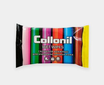   Аскент Салфетки Collonil №15 влажные для лаковой кожи ASKENT