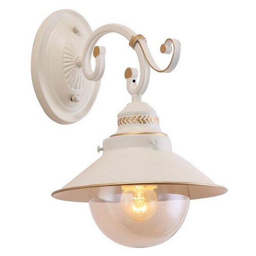  Настенный светильник Arte Lamp Grazioso A4577AP-1WG, E27, 60 Вт, кол-во ламп: 1 шт., цвет арматуры: золотой