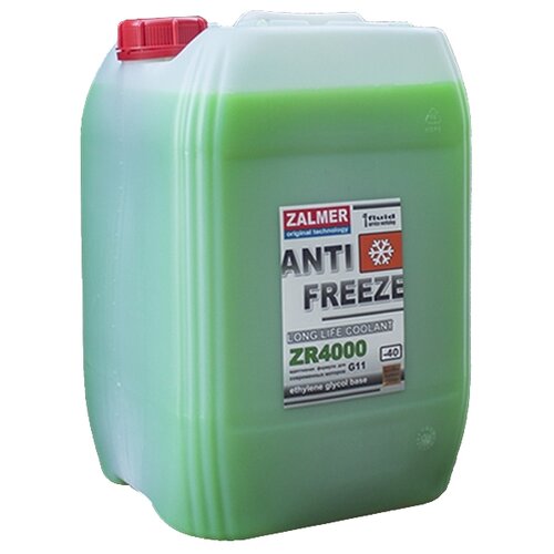   Беру Антифриз Zalmer LLC ZR 4000 G11 (зеленый) 20 кг